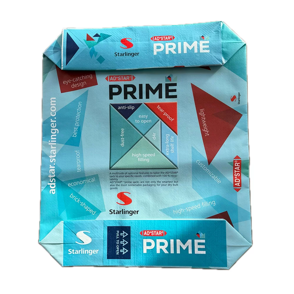 Easy Open Block Bottom Bag